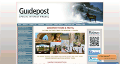 Desktop Screenshot of guideposttours.com.au